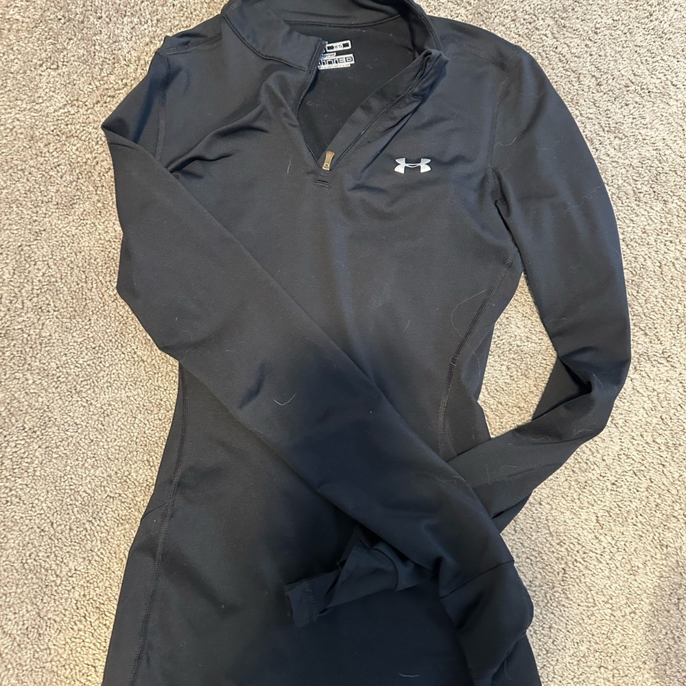 Under Armour Women's Black Long Sleeve Athletic Jacket